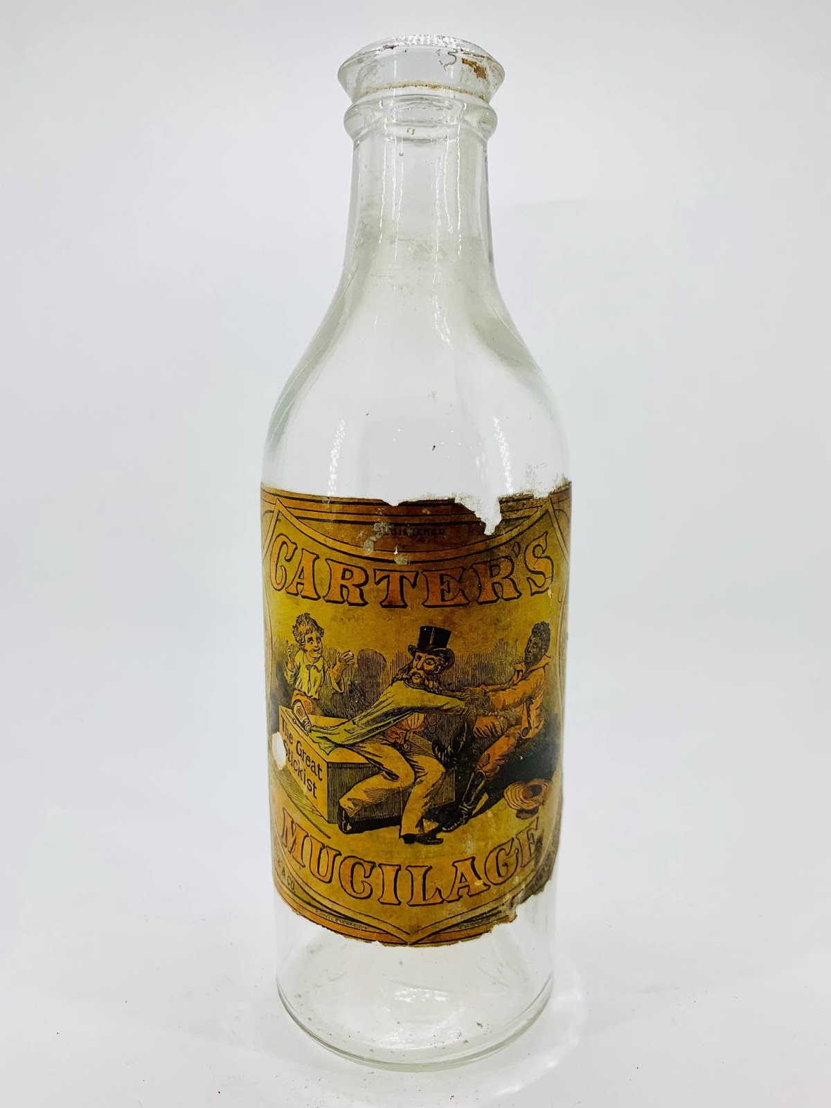 Carter's Ink Mucilage Bottle Master Size