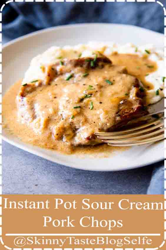 4.6 | ★★★★★ Instant Pot Sour Cream Pork Chops are an easy and delicious dinner recipe your whole family will love. Takes minutes to prep and you end up with juicy pork chops smothered in a creamy sauce! This is a great entrée for THM - S dinners, low carb or keto diets. | #recipe #easyrecipes #dinner #easydinner #instantpot #porkchops #instantpotrecipes #lowcarb #keto #thms #thm #healthy #cleaneating 4.6 | ★★★★★ Instant Pot Sour Cream Pork Chops are an easy and delicious dinner recipe your whole family will love. Takes minutes to prep and you end up with juicy pork chops smothered in a creamy sauce! This is a great entrée for THM - S dinners, low carb or keto diets. | #recipe #easyrecipes #dinner #easydinner #instantpot #porkchops #instantpotrecipes #lowcarb #keto #thms #thm #healthy #cleaneating