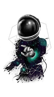 disegno di un astronauta