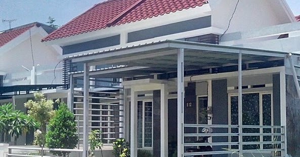 Inspirasi Teras Rumah Minimalis Dari Galvalum, Rumah Minimalis