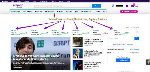 How To Use Yahoo Finance Charts On 7 Easy Steps - https://www.yahoofinancebuddy.com