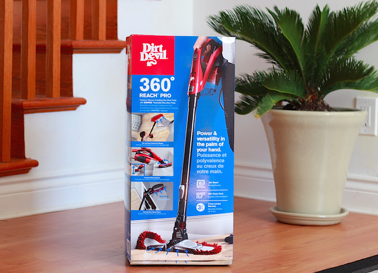 Dirt Devil 360 Reach Pro Bagless Stick Vacuum Toronto Teacher Mom