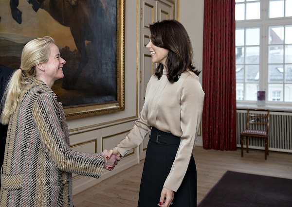Princess Mary received the donations for Maternity Foundation
