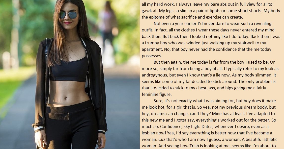 Feminization Beauty Within TG Captions & Stories My Morniing Walk