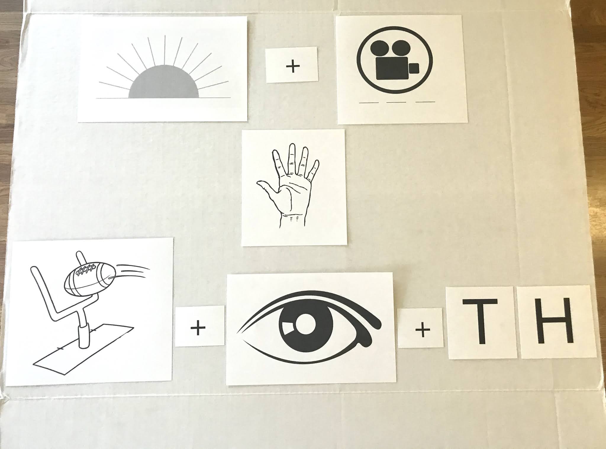 Concentration Rebus Puzzles