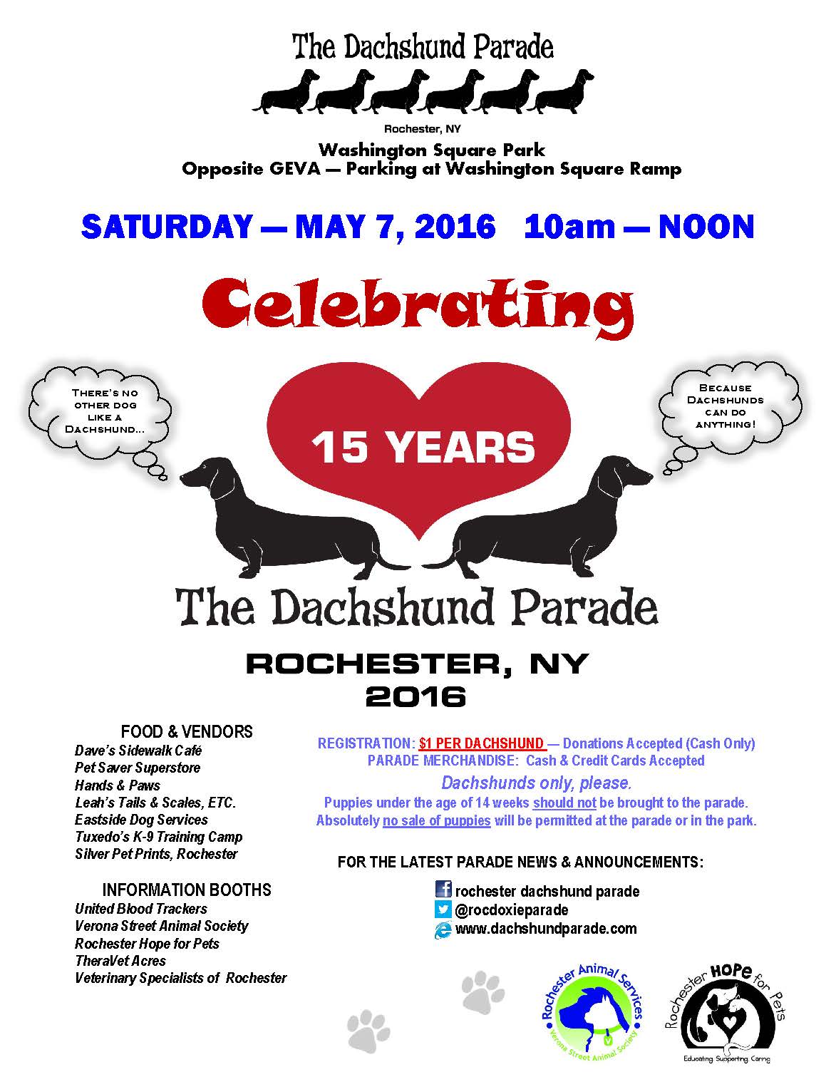 Rochester Dachshund Parade