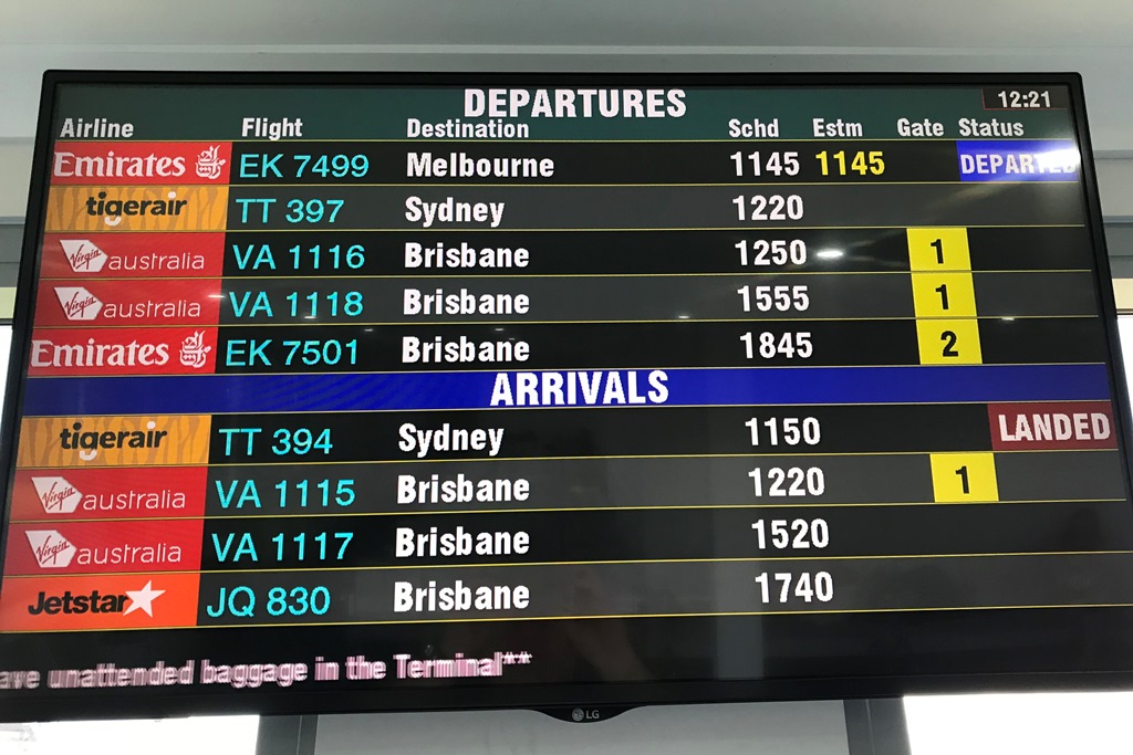 Central Queensland Plane Spotting TRIP REPORT Proserpine (Whitsunday Coast) to Brisbane