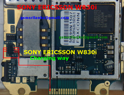 Some Tips: Sony Ericsson W830i Charging Ways Solution