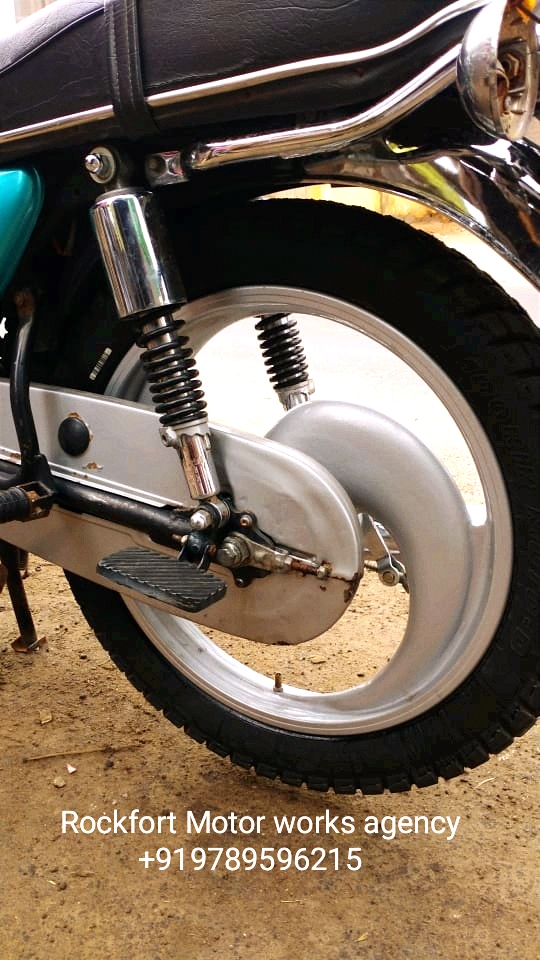 Yamaha RX 100 alloy wheel