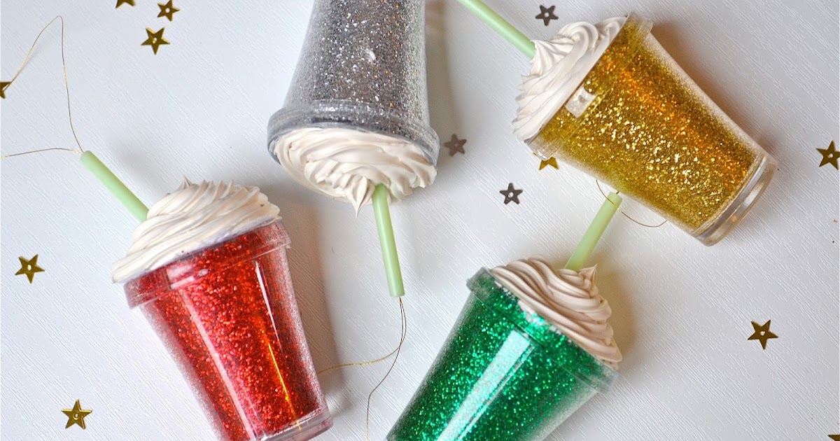 DIY Decor // Frappuccino Coffee Cup Decorations The Things She Makes