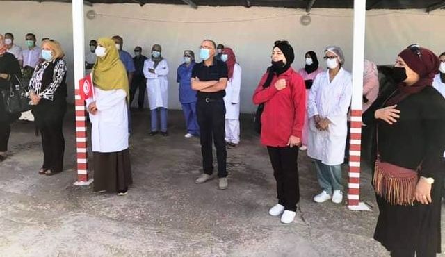 قصور الساف أكاديمية البكوش تكرّم أعوان الصحة بمستشفى سلقطة ( صور) قصور الساف أكاديمية البكوش تكرّم أعوان الصحة بمستشفى سلقطة ( صور)