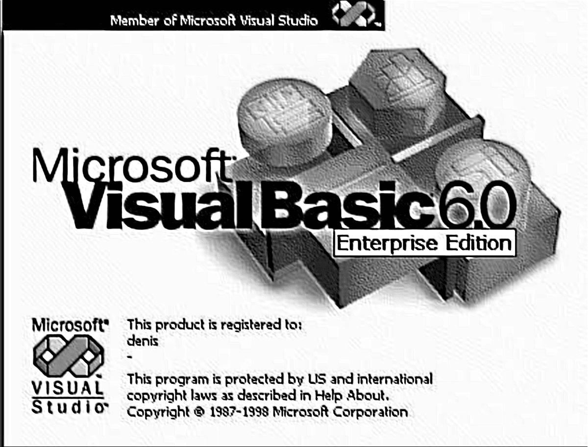 Visual Basic 6.0 - Superior Source Code: Visual Basic 6.0 logo edit