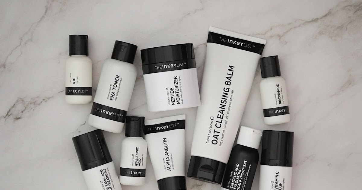 inkey list packaging