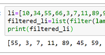filter()