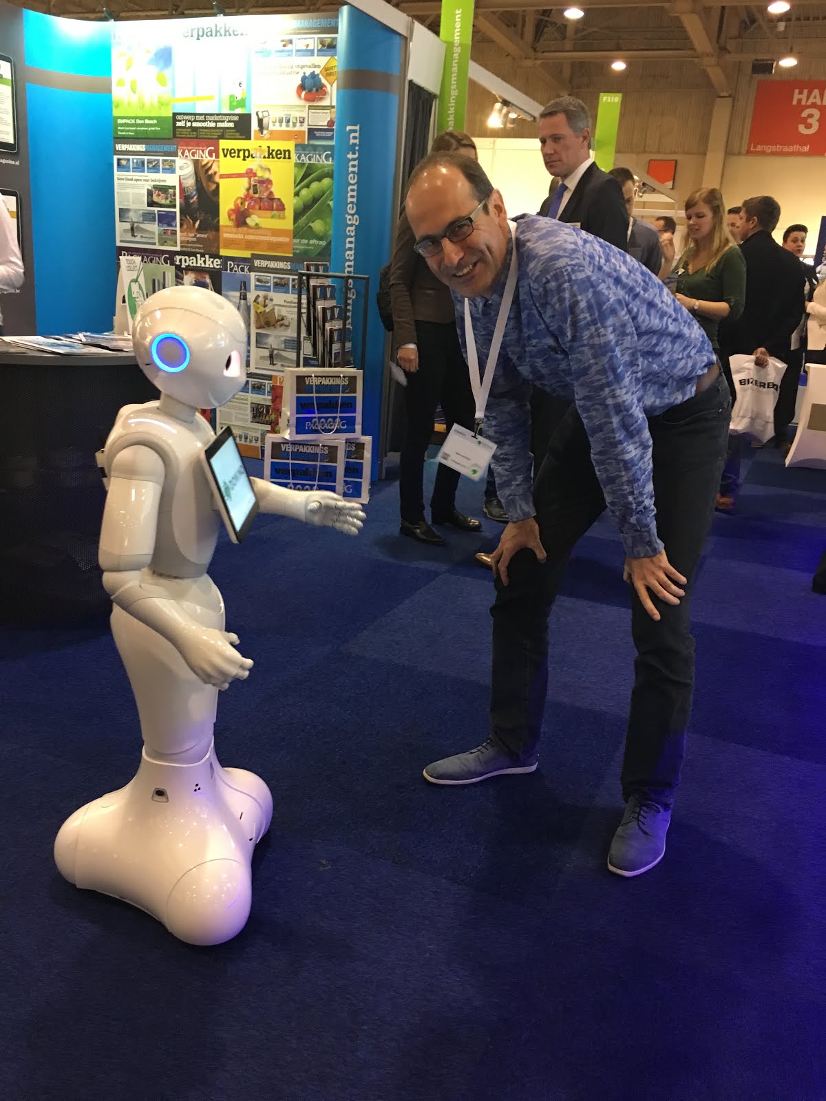 Robot Pepper en ik