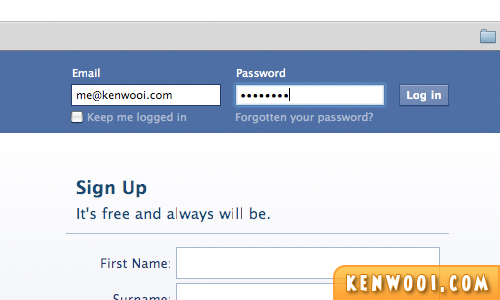 How I Use Facebook – kenwooi.com