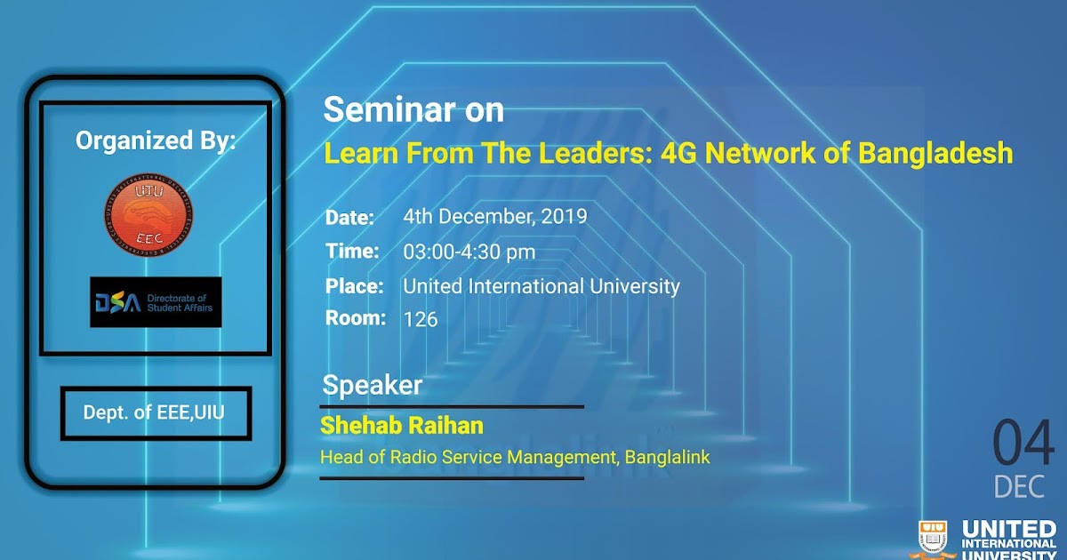 Learn From The Leaders 4G Network of Bangladesh