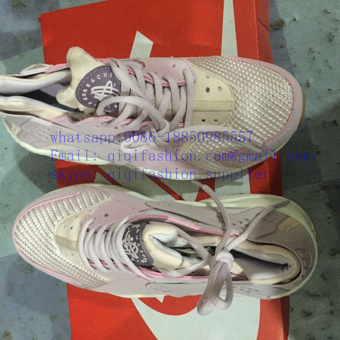 can you put nike huaraches in the washing machine