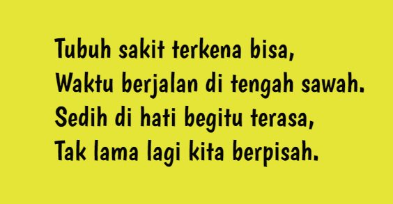 Perpisahan guru pantun 15+ Contoh