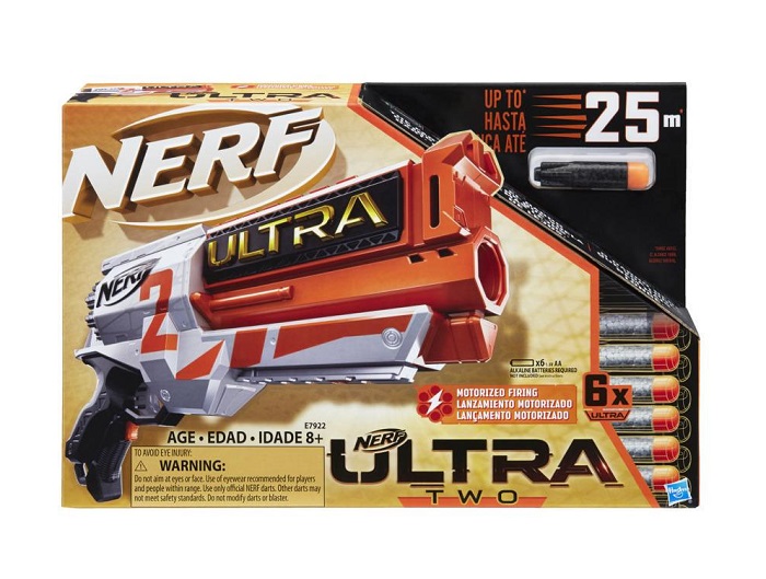 Nerf Ultra Two Motorized Blaster Can Shoot 120 Feet of Foam Darts | Tekkaus | Malaysia Lifestyle 
