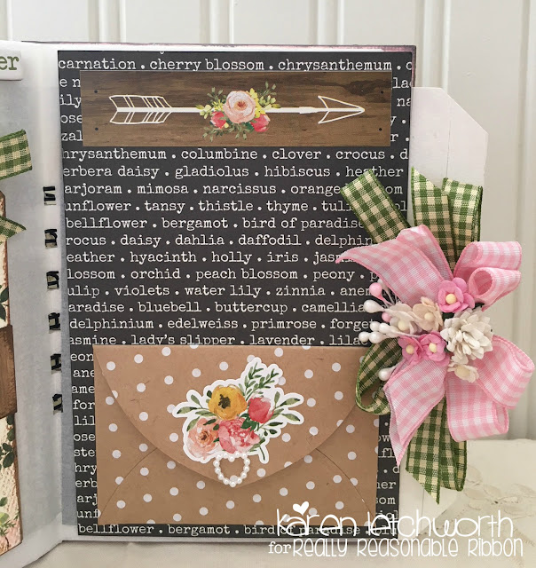 Really Reasonable Ribbon Blog Home Sweet Home Mini Album
