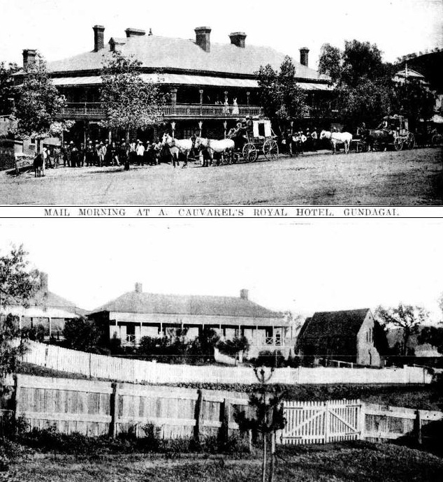 Historical Australian Towns Gundagai, NSW On The Murrumbidgee River