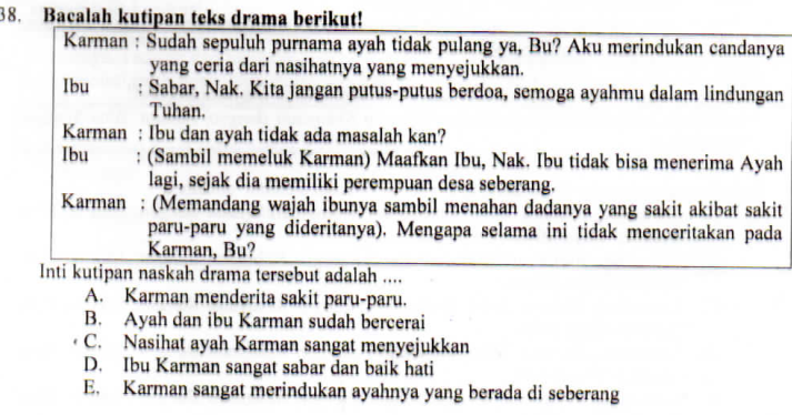 Contoh Soal Unsur Intrinsik Cerpen Dan Pembahasannya