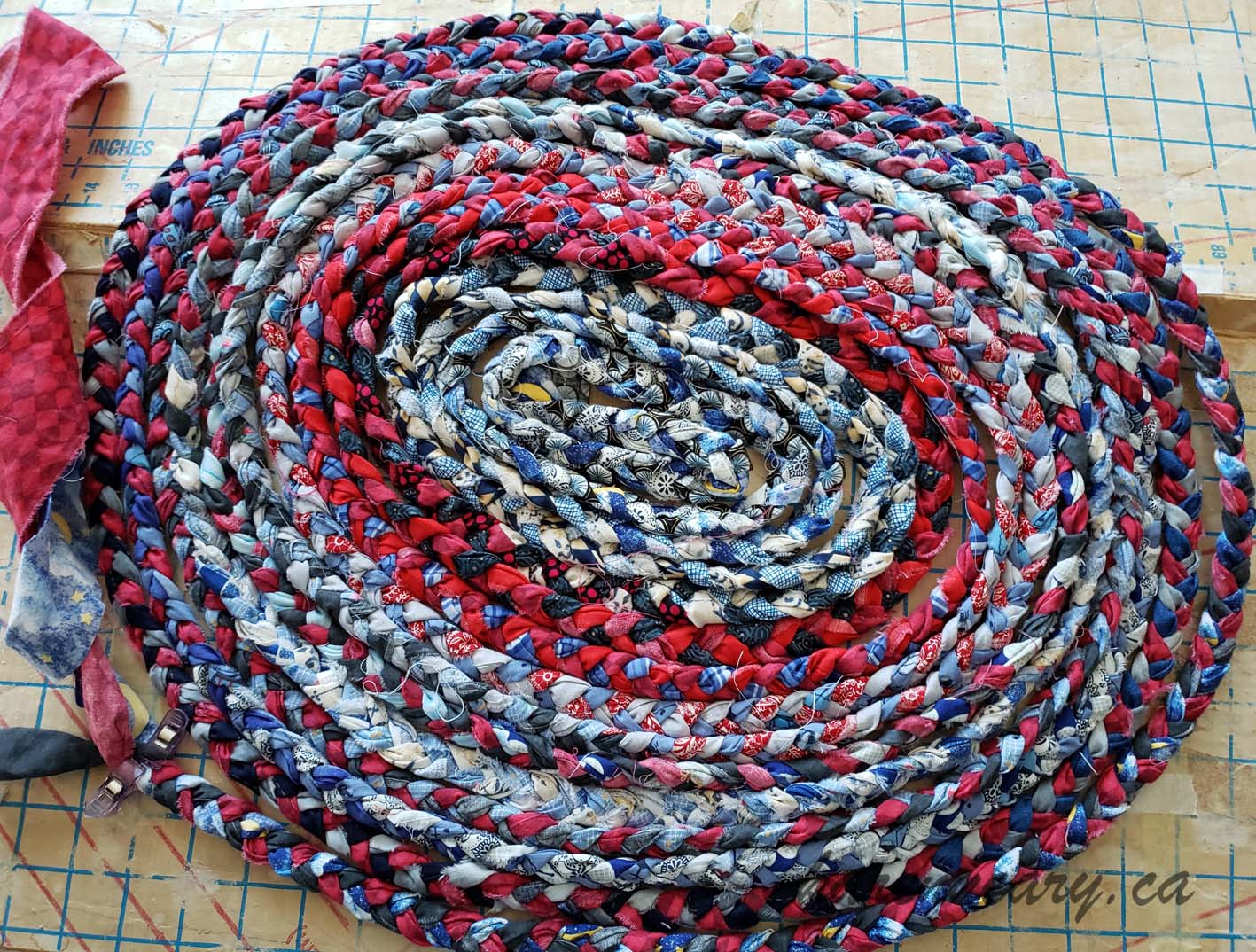 Sew Karenly Created... Braiding A Mat
