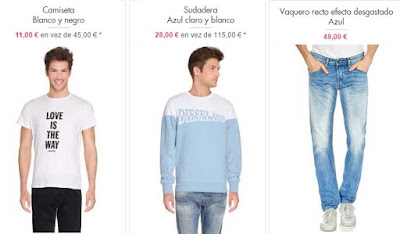 Oferta de ropa para hombre de Diesel ropa hombre diesel