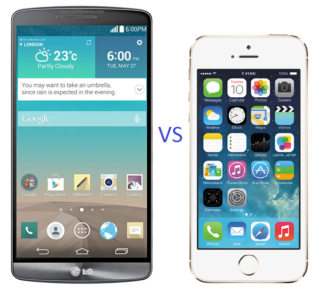 LG iphone. 3.3 vs