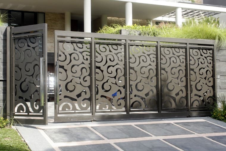 6 Gambar Inspirasi Model Pagar Rumah Mewah dengan Laser Cutting