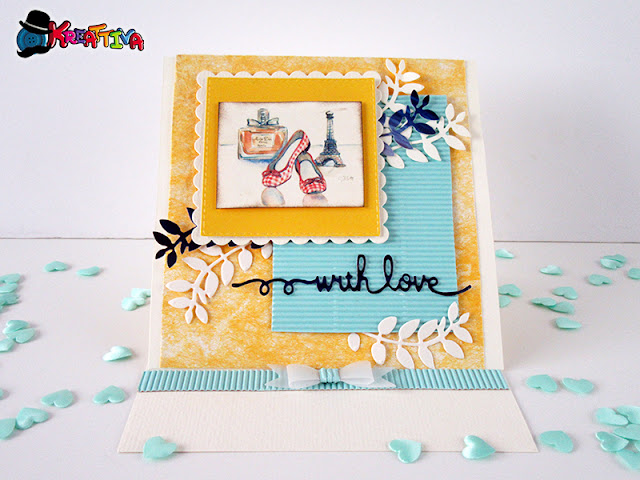 Easel Card DIY : Biglietto d' auguri a cavalletto - Kreattivablog