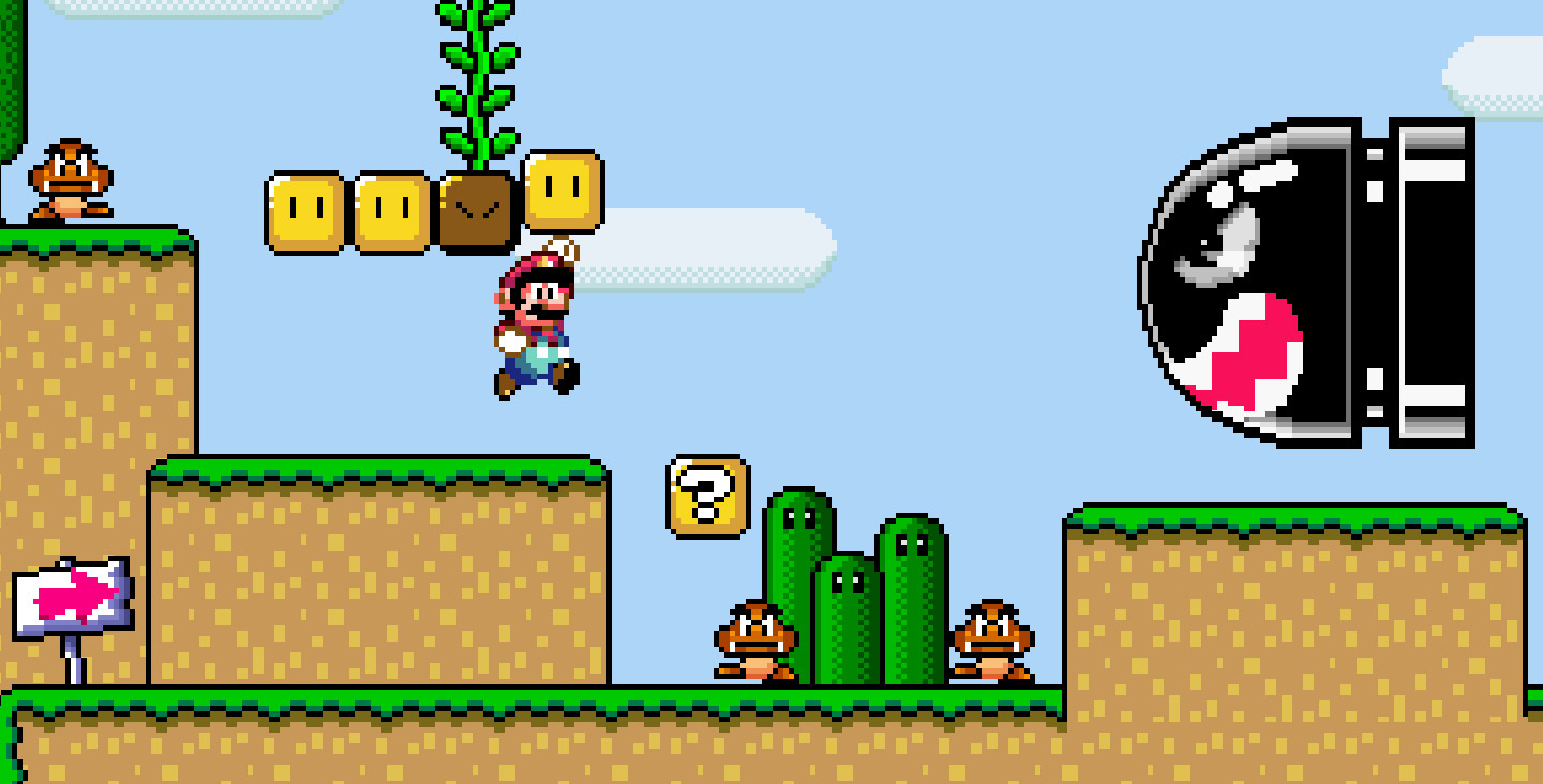 Brasileiro cria mod de Super Mario World em tela cheia - Giz Brasil