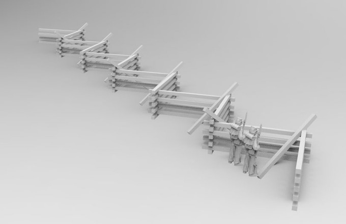 Tabletop Fix 3D Print Terrain American Civil War Printable Terrain Tabletop Fix 3D Print Terrain American Civil War Printable Terrain