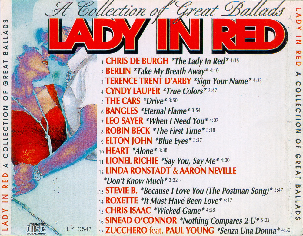 [Ballad/Pop/Rock] Various Artists Lady In Red (A Collection Of Great