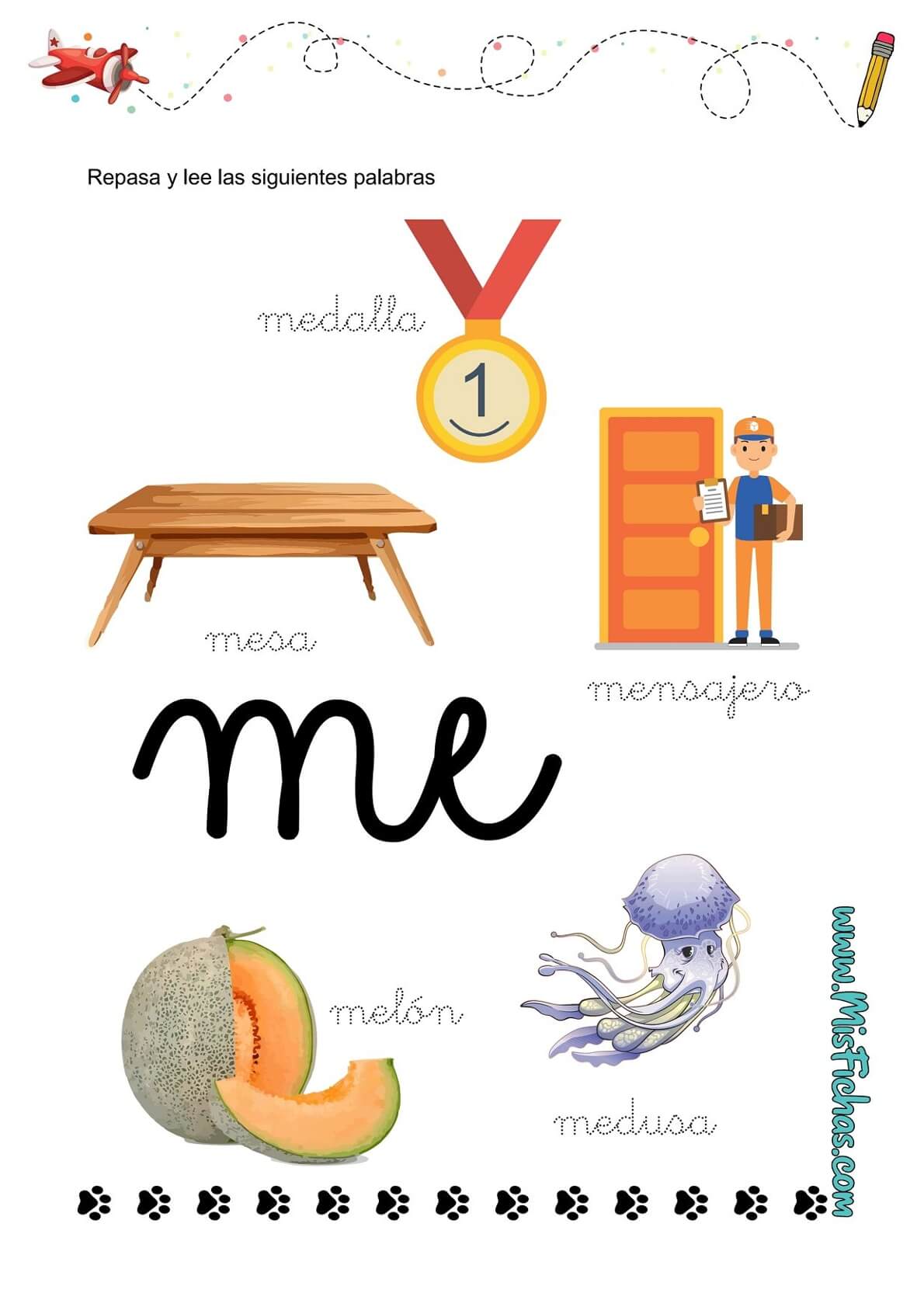 Fichas para Sílabas Ma Me Mi Mo Mu | Materiales Educativos para Maestras