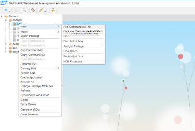 SAP HANA XS Classic, Access your first data in a SAP HANA XSC Application