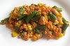Pinto and Green Bean Fry with Millet