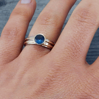 fair trade sapphire ring