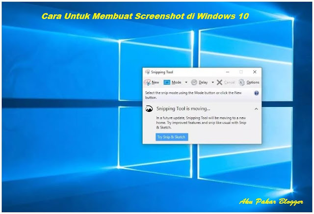 Cara Screenshot di PC atau Laptop di Windows 10