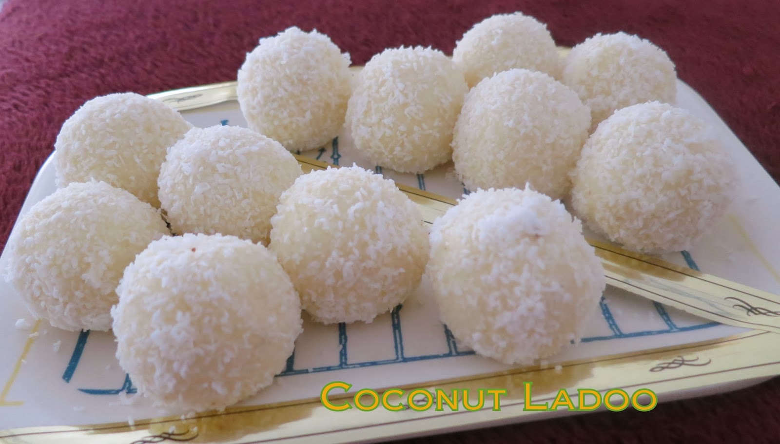 Simply Delicious Coconut Ladoo with Milkpowder(Instant Coconut Ladoo)