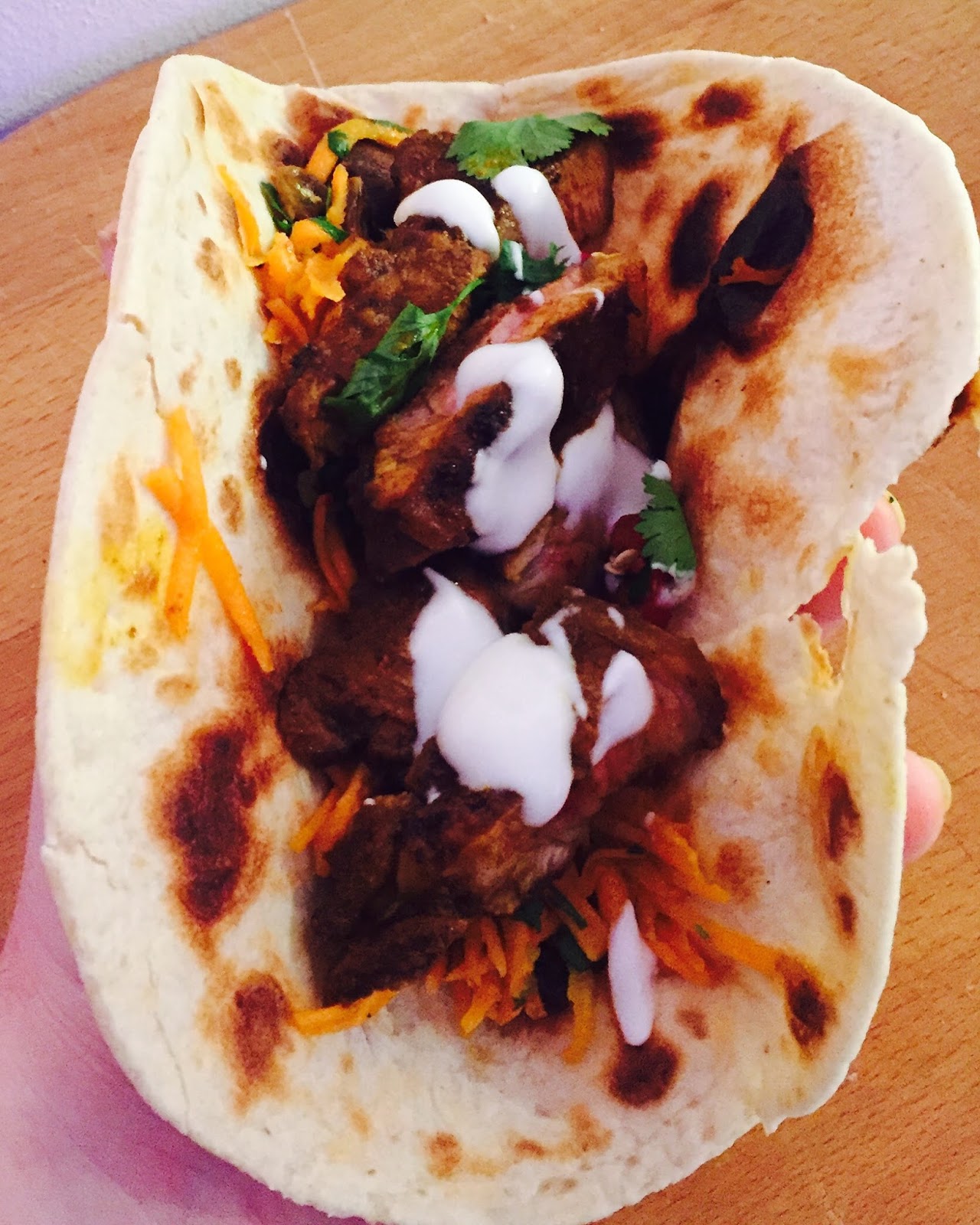 Monday Munchies Indian Spiced Lamb Steaks and Carrot Salad Big