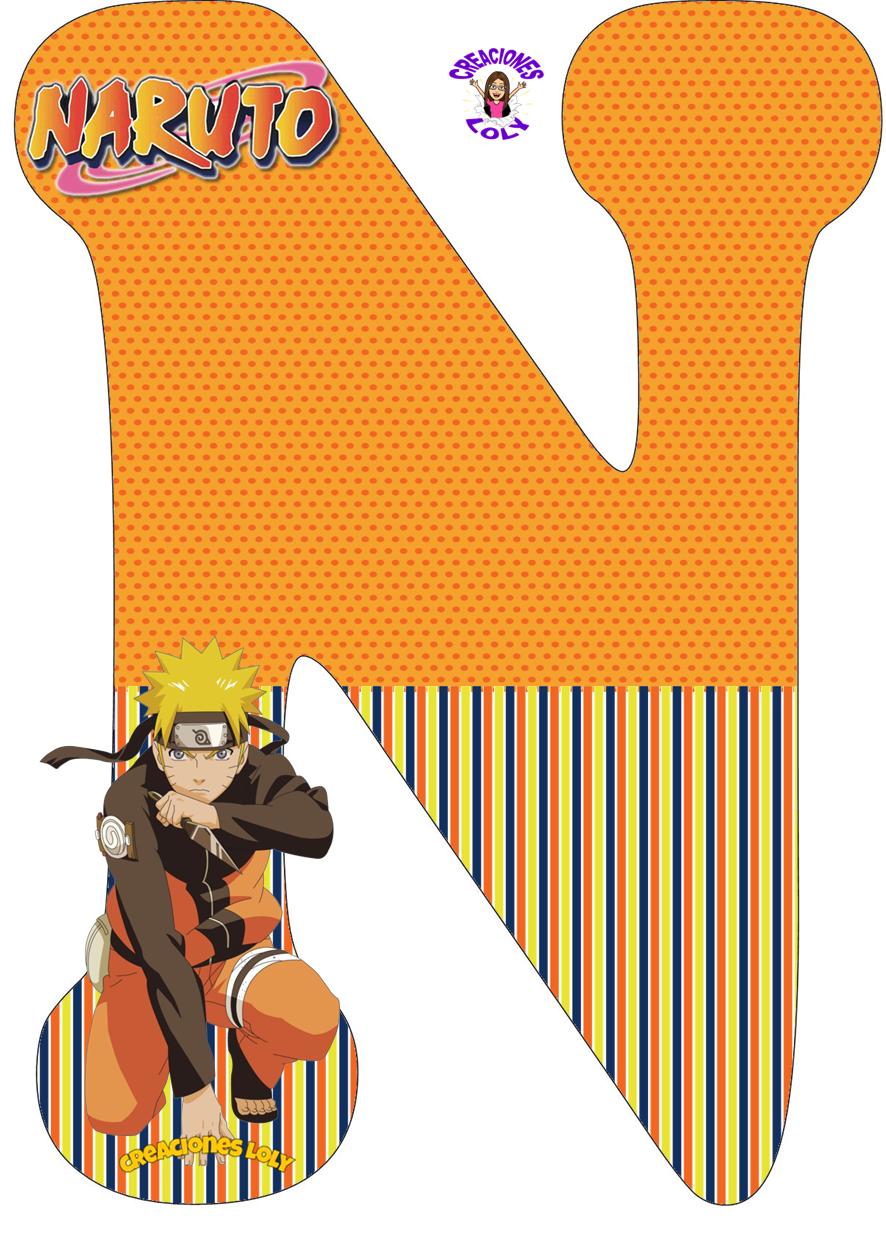 Creaciones Loly Abecedario Naruto Creaciones Loly Abecedario Naruto
