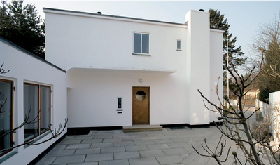 real home designed by Arne Jacobsen in 1928