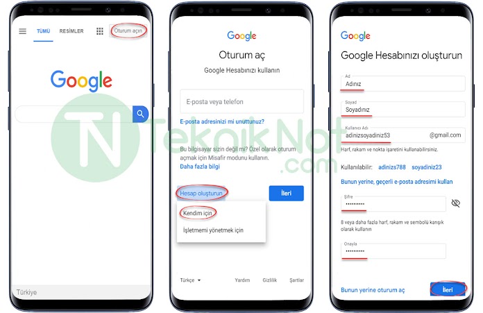 Gmail Hesap Açma, Google Play Hesabı Nasıl Açılır?