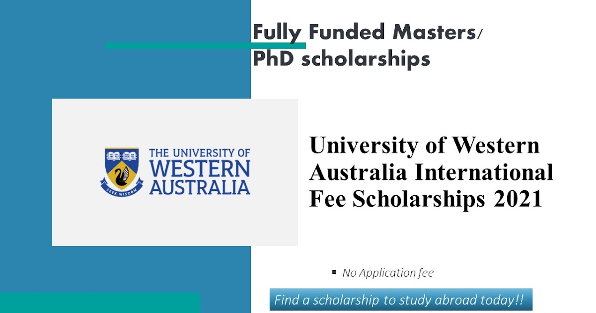 uwa international phd scholarships