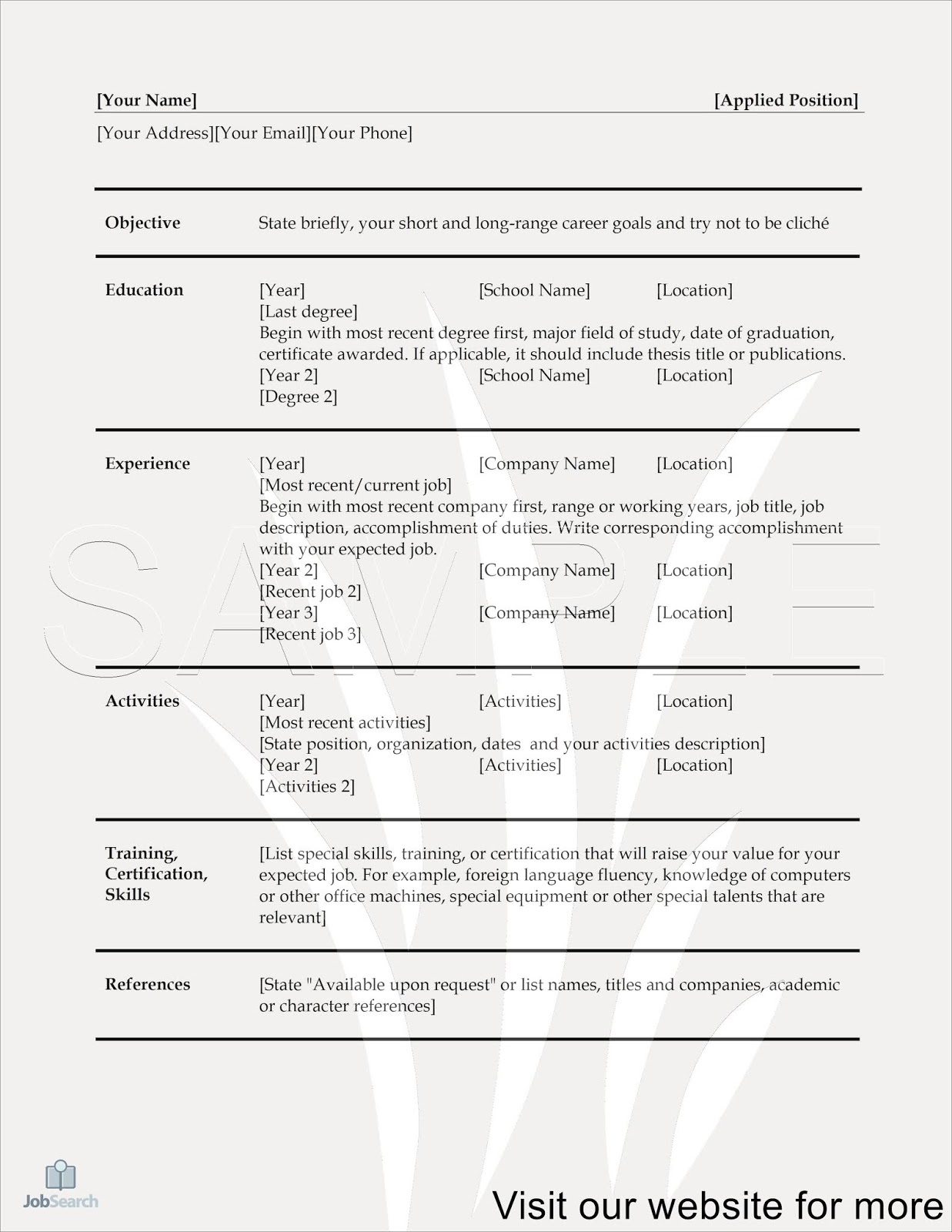 resume format free download resume format free download australia resume format free download in ms word