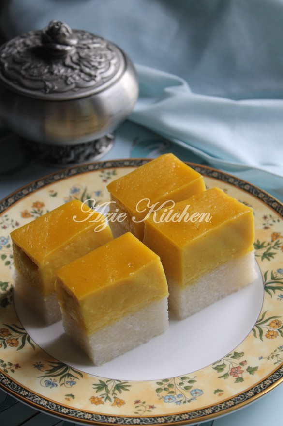 Talam durian resepi Kuih Talam