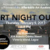 Art Night Out, preview of the Affordable Art Auction