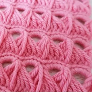 Punto Escoba a Crochet Punto Escoba a Crochet